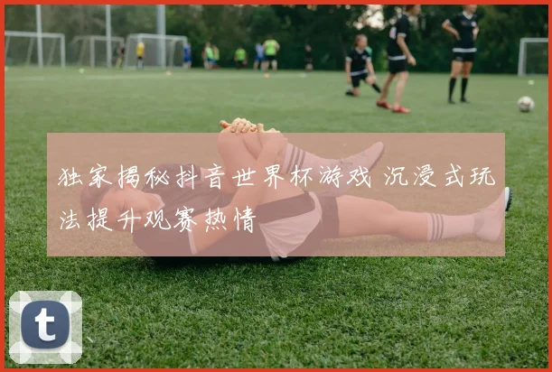 独家揭秘抖音世界杯游戏 沉浸式玩法提升观赛热情